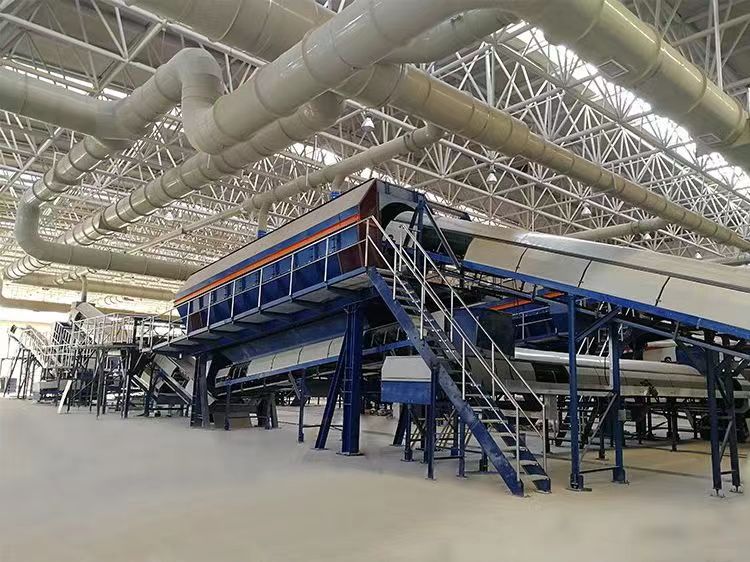 Domestic waste sorting equipment