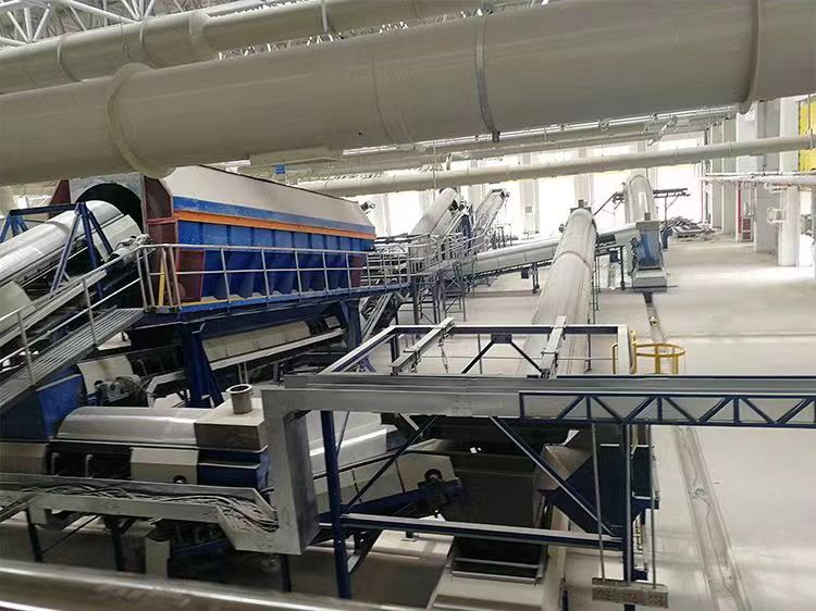 Domestic waste sorting equipment